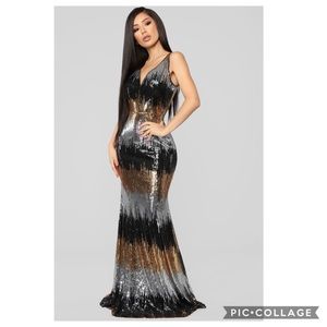 Sequin Mermaid Gown